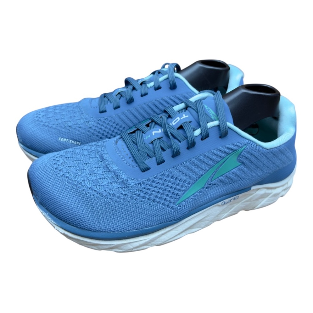 Altra Women’s Size 8 Torin 4.5 Mineral Blue Green Running Shoes (AL0A4VR2410)